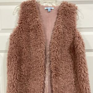 She and Sky Blush Pink vest